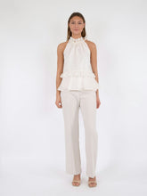 Load image into Gallery viewer, Margy bedazzled top white