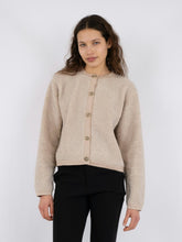 Load image into Gallery viewer, Limo fluffy cardigan sand