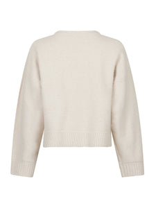 Detri knit ivory