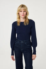 Load image into Gallery viewer, Molly balloon pullover navy