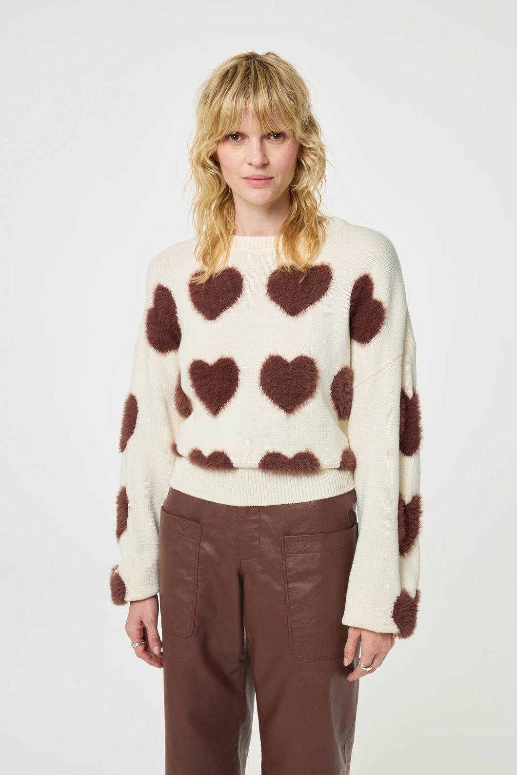 Heart pullover