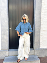 Load image into Gallery viewer, Denim blouse