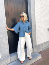 Load image into Gallery viewer, Denim blouse