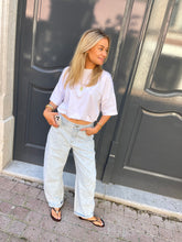 Load image into Gallery viewer, Cropped t-shirt white