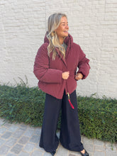 Load image into Gallery viewer, Abbie coat wineberry