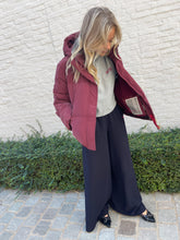 Load image into Gallery viewer, Abbie coat wineberry