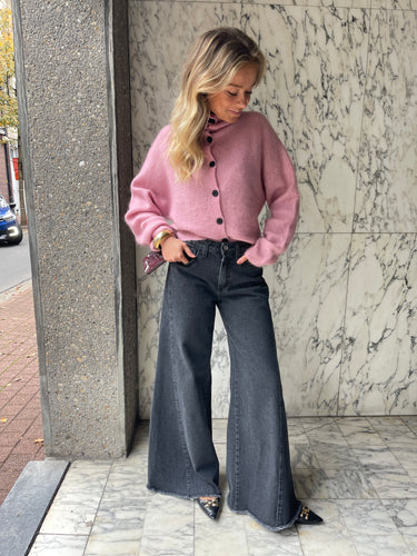 Monika jeans washed black