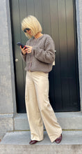 Load image into Gallery viewer, Corinne wide long pants oatmeal