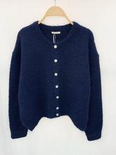 Load image into Gallery viewer, Davinia knit cardigan navy