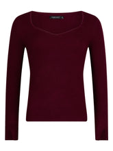 Load image into Gallery viewer, Chiara top burgundy