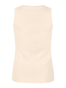 Keely knitted top beige