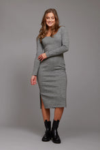 Load image into Gallery viewer, Hermine dress grey