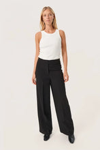 Load image into Gallery viewer, Corinne wide long pants black