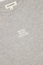 Load image into Gallery viewer, Paris mom amour grey t-shirt