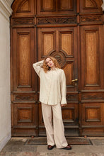 Load image into Gallery viewer, Corinne wide long pants oatmeal