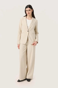 Corinne wide long pants oatmeal